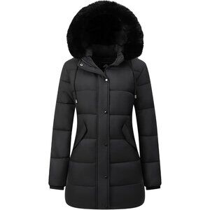 Women's Winter Coat Long Waterproof Parka - Warm Snow Jacket for Women,Windproof